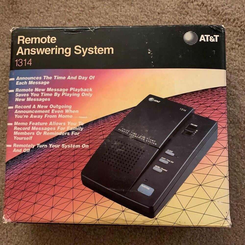 AT&T 1314 Remote Answering Machine